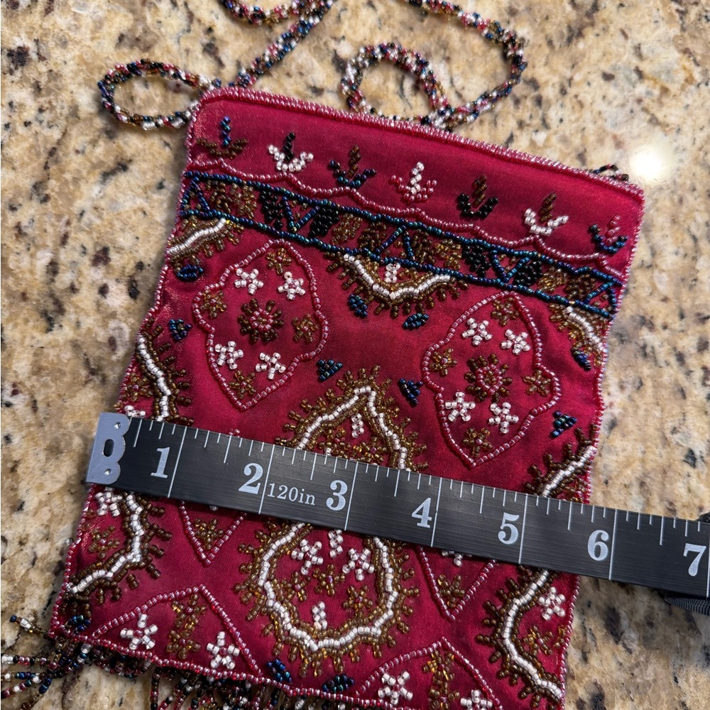 J&X NY - beaded crossbody pouch - Picture 8 of 8